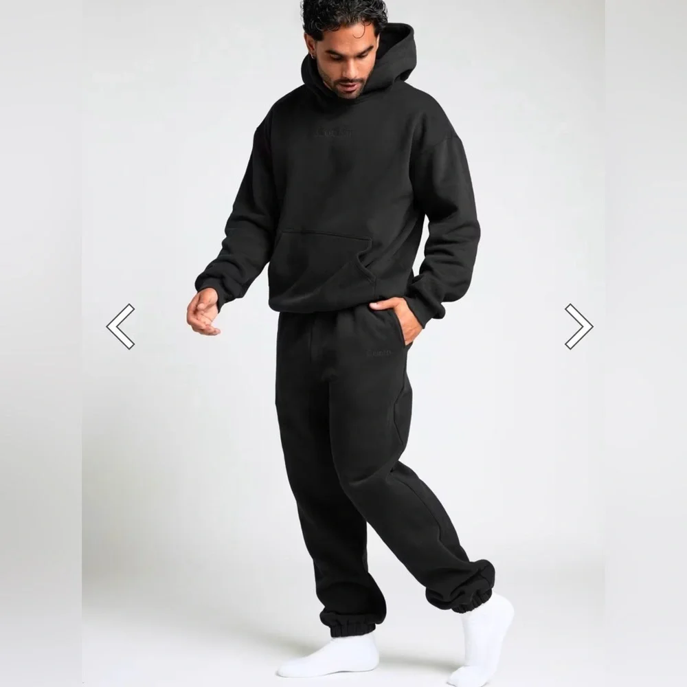 COMFRT Signature Sweatpants in Onyx Black Size 2XL Gorpcore Fleece Lounge